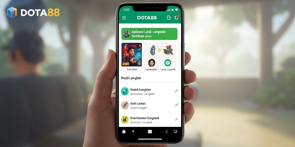 Tampilan antarmuka DOTA88 yang menarik dan fungsional.